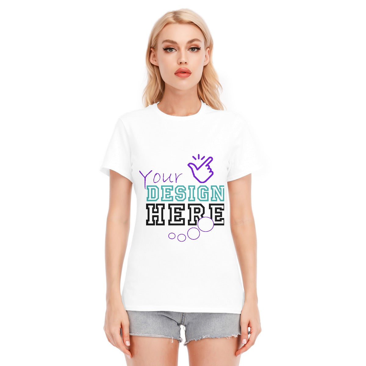 Your Image Custom Unisex O-neck Short Sleeve T-shirt | 180GSM Cotton (DTF)