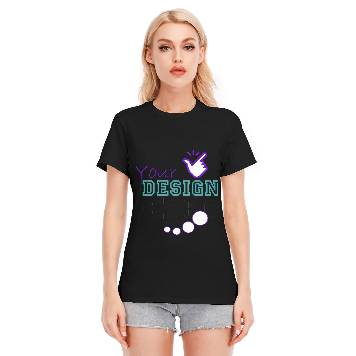 Your Image Custom Unisex O-neck Short Sleeve T-shirt | 180GSM Cotton (DTF)