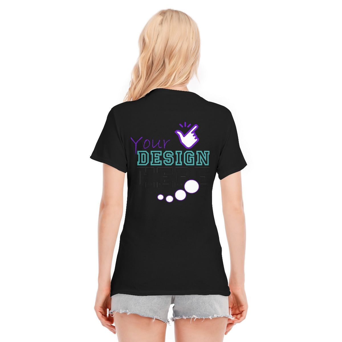 Design Your Own Short Sleeve T-shirt | 180GSM Cotton (DTF)